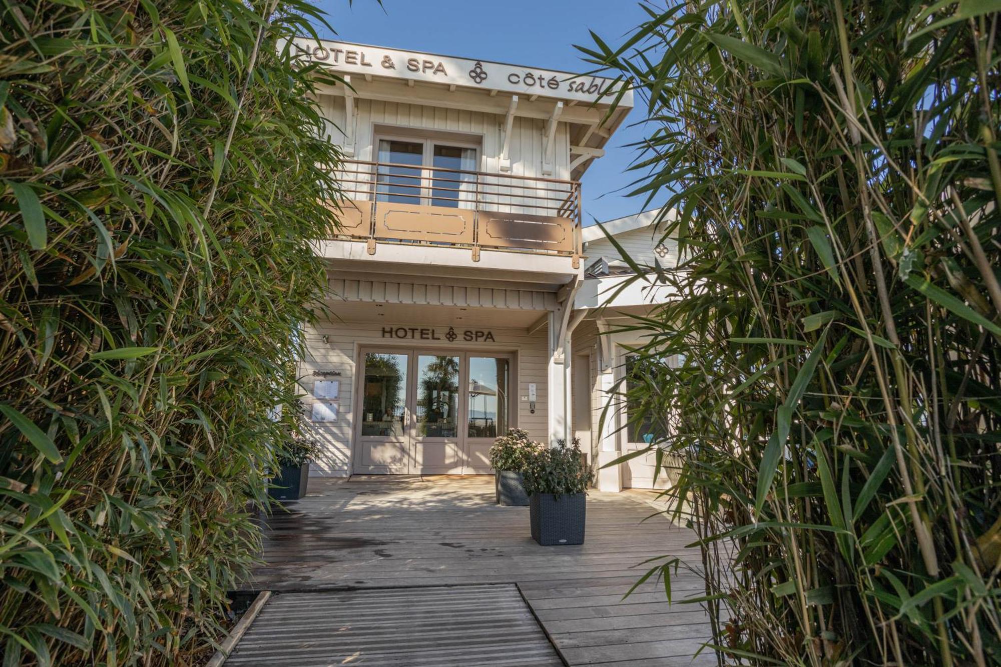 Hôtel Côté Sable Lège-Cap-Ferret Exterior foto